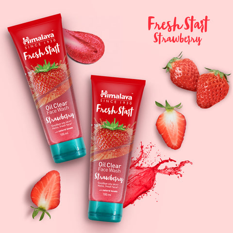 Himalaya FreshStart Face Wash Gel Strawberry 100ml