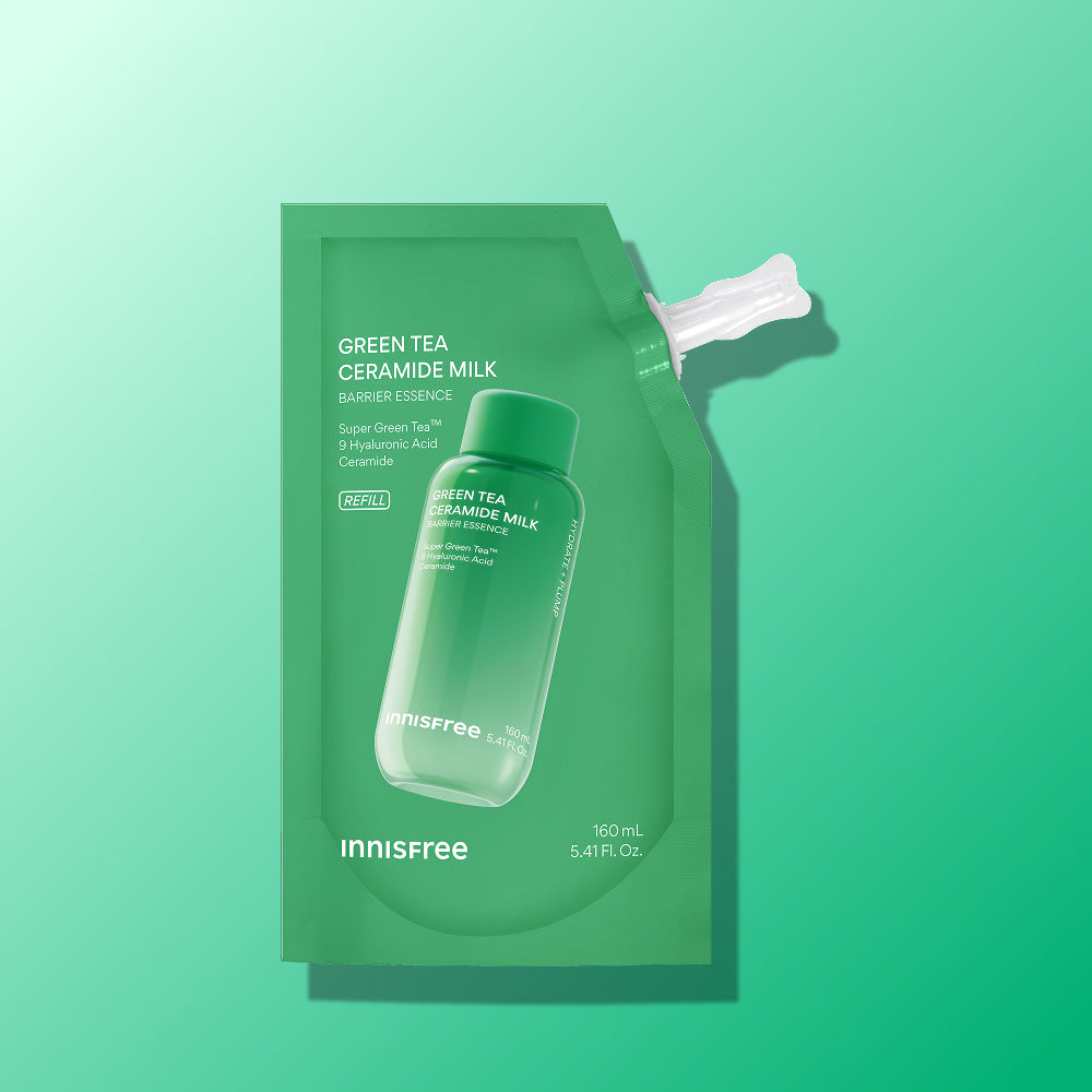 Innisfree Green Tea Ceramide Milk Essence (Refill) 160 ml