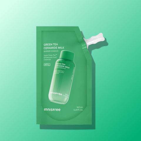 Innisfree Green Tea Ceramide Milk Essence (Refill) 160 ml