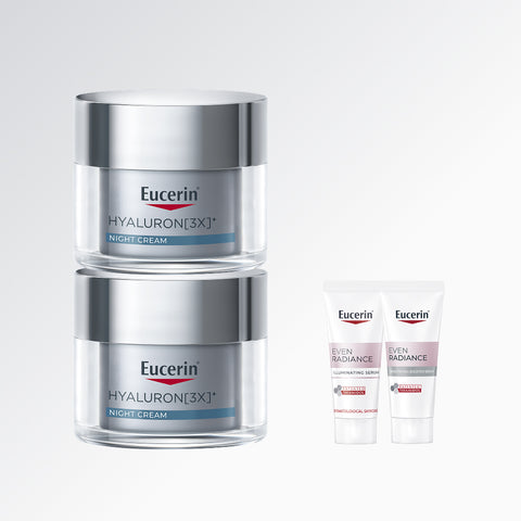Eucerin Hyaluron 3X Night Cream 50ml Double Pack
