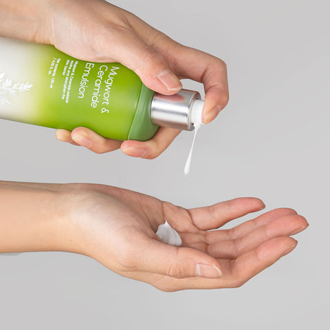 Farmstay Mugwort Inner-Dry Toner + Emulsion Set (2-piece)