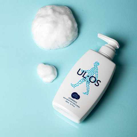 ULOS Skin Lotion / Skin Milk 200ml + Skin Wash 500ml Set