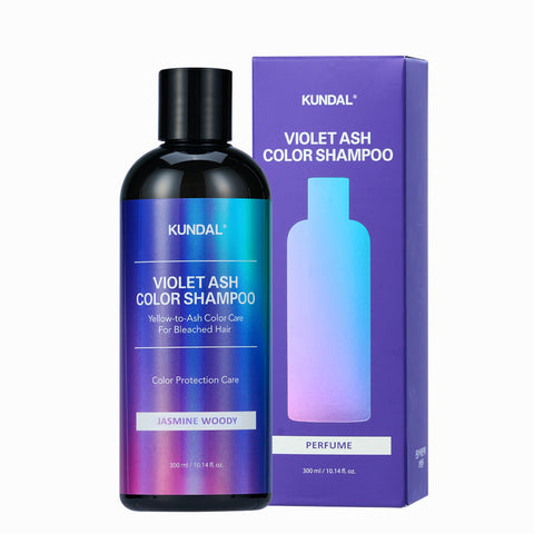 Kundal Violet Ash Color-Correcting Shampoo, Jasmine Woody 300ml