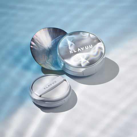 KLAVUU Perfect Adherence Blemish-Cover Semi-Glow Tension Cushion EX 12g (Main + Refill)
