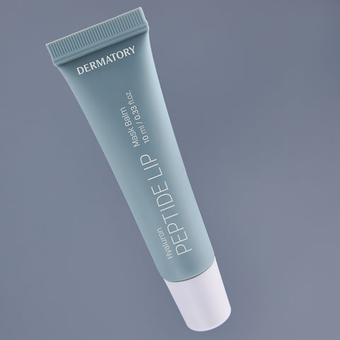 Dermatory Hyaluron Volume Mask Lip Balm 10ml + Keyring Holder (Gray) Set