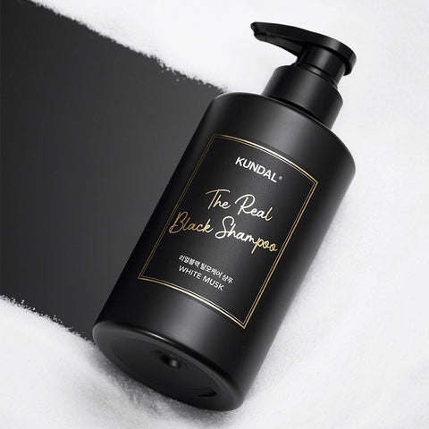Kundal The Real Color Coating Black Shampoo White Musk 500ml