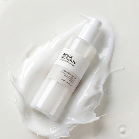 Biome Activate Mucin With Collagen Cleansing Milk (200ml)