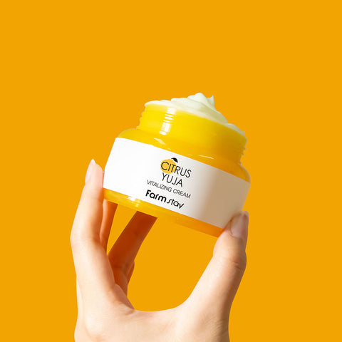 Farmstay Citrus Yuzu Vitalizing Cream 100ml (3 pack)