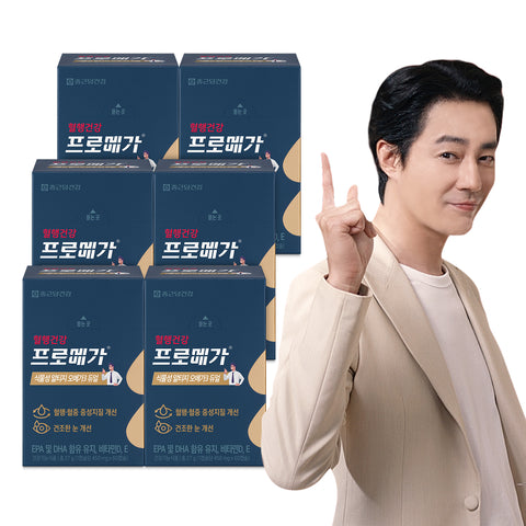 Chongkundang Promega Plant-Based rTG Omega-3 Dual 450 mg x 60 Capsules (6 Pack)
