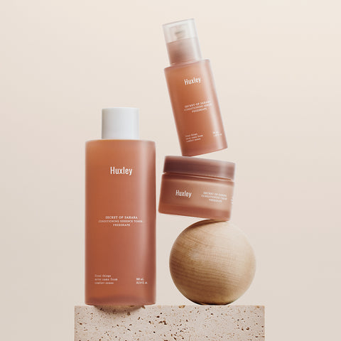 Huxley Conditioning Essence Toner Pre-Shape 300ml + Conditioning Serum Pre-Shape 50ml + Conditioning Cream Pre-Shape 50ml ? 3-Piece Set