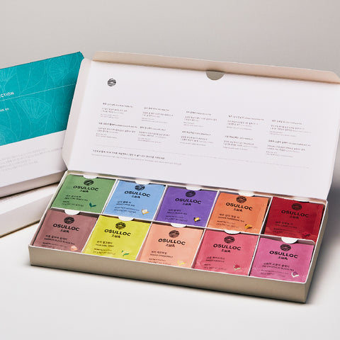 OSULLOC Premium Tea Collection 10Varieties x 4Bags 40P