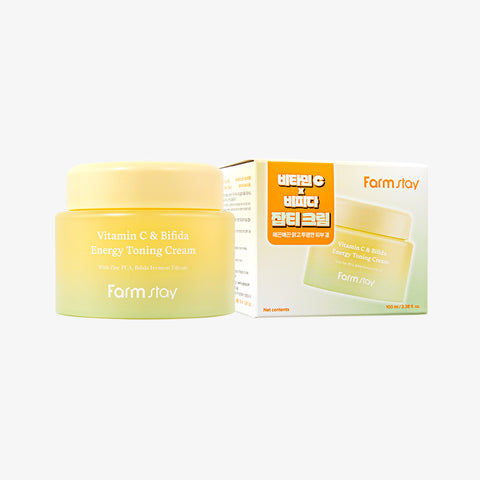 Farmstay Vitamin C Brightening Tone-Up Energy Toning Cream 100ml