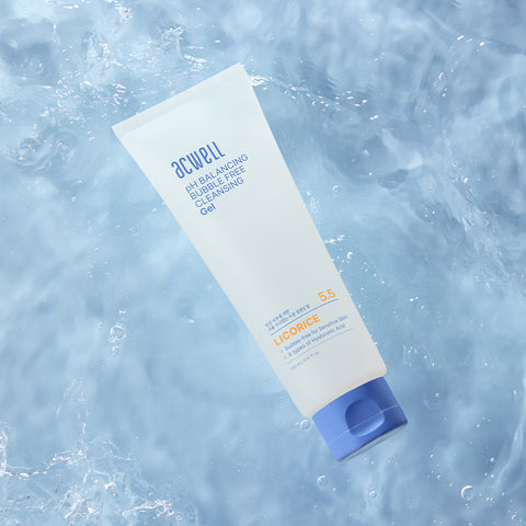 Acwell pH Balancing Bubble-Free Cleansing Gel 160ml (3 Pack)