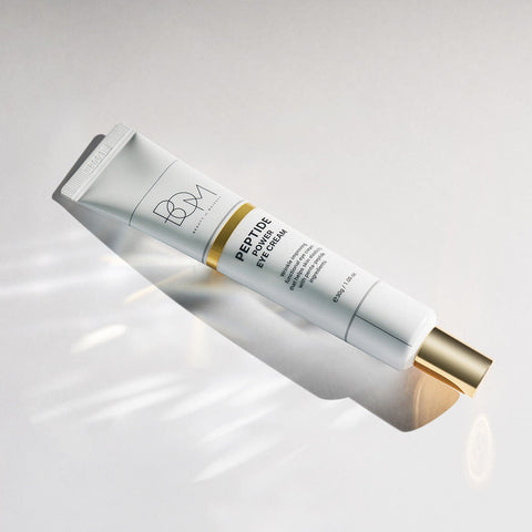 BOM Peptide Power Skincare 5-Piece Set (Toner, Ampoule, Cream, Eye Cream, Night Sleeping Mask)