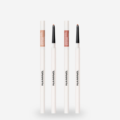 NAMING. Perfect Tail Eye Designing Pencil Slim Liner Duo (0.04g x 2)