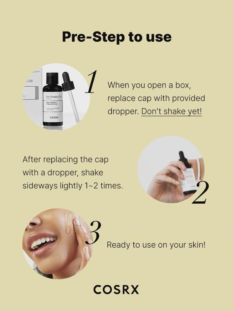 Soonsu Beauty The Vitamin C 23 Serum application use