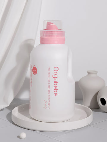 Orgabebe Baby Fabric Softener EQ-Free Signature Scent Postbiotics 1000ml (2 Pack)