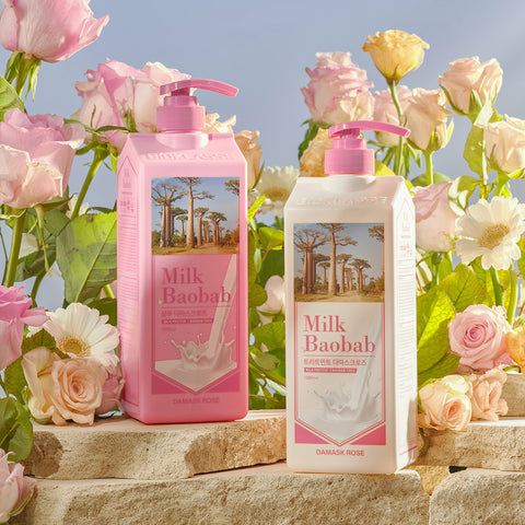 Milk Baobab Original Shampoo Damask Rose, 1L