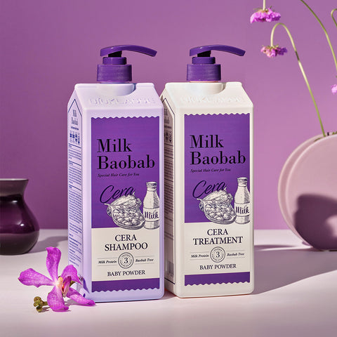 Milk Baobab Cera Shampoo + Treatment White Musk 1200ml