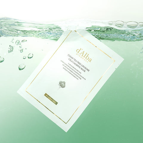 d'Alba Clean Tea Tree Liposome Cica Calming Mask 20P