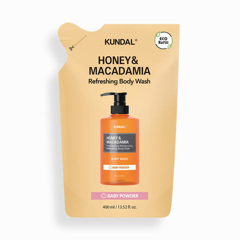 Kundal Pure Body Wash Refill Pack (Baby Powder) 400ml