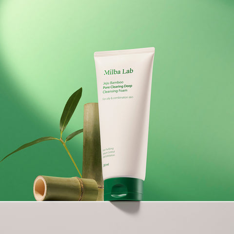 Milk Baobab MilbaLab Jeju Bamboo Pore Purifying Deep Cleansing Foam 200ml