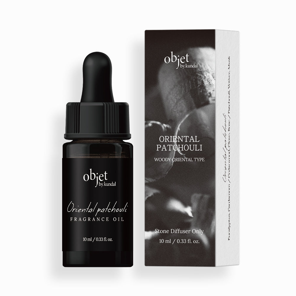 Kundal Perfume Volcanic Stone Diffuser Fragrance Oil 10ml Oriental Patchouli