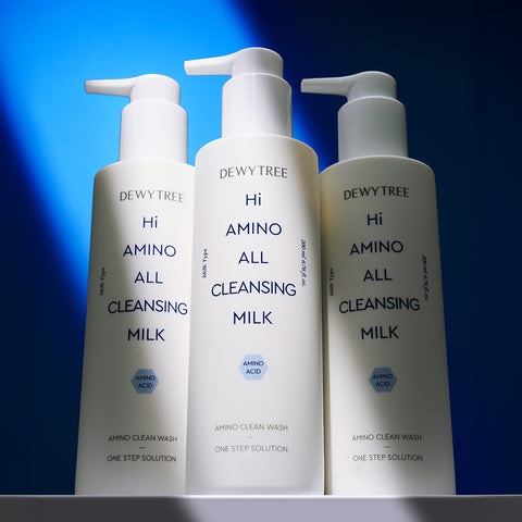 Dewytree High Amino All Cleansing Milk 1200ml (2 Bottles + 2 Refills)