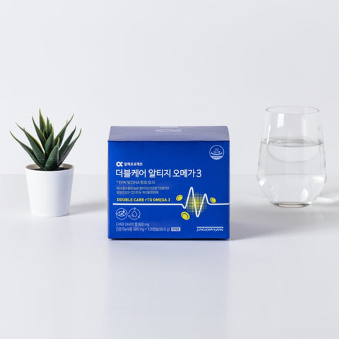 JungKwanJang Alpha Project Double Care rTG Omega-3 505 mg 120 Capsules (2 months)