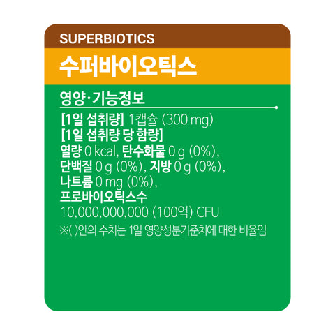 Cenovis Superbiotics Probiotics 410 mg x 30 Capsules (4 Pack)