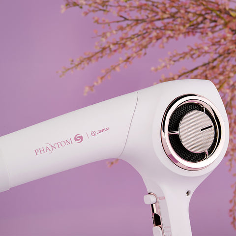 JMW Phantom S Noble MS6402B Professional BLDC Ionic Turbo Hair Dryer Stand Set