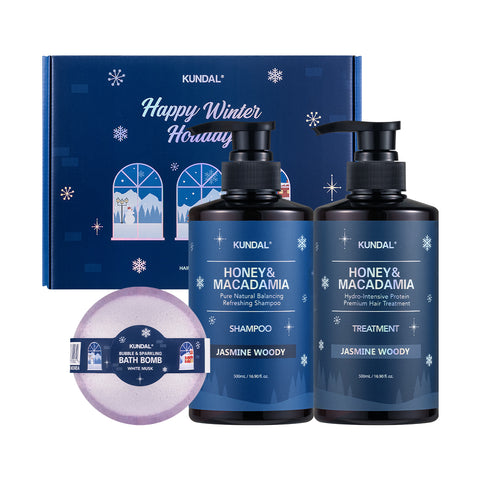Kundal Special Gift Set (Shampoo, Treatment, Bath Soak)