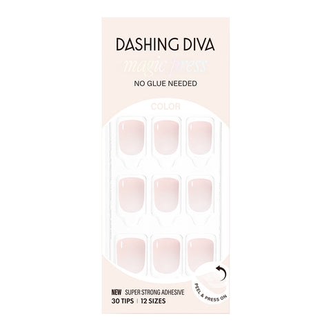 Dashing Diva Magic Press Bloomy (Short Square) Nail Tips