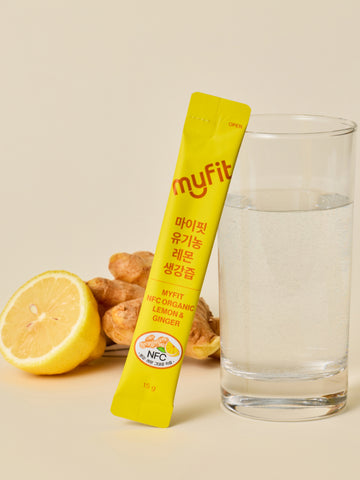 DongKook MyFit Organic Lemon Ginger Concentrate 100 14 Sticks (210g)