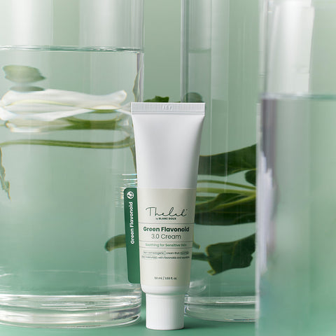 THE LAB by blanc doux Green Pla Cream 50ml + Pads 90 ct 2-Piece Set