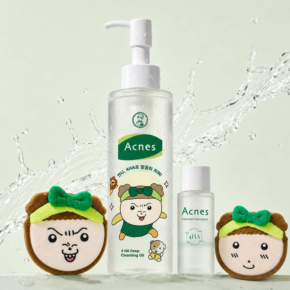 Acnes Poha Deep Cleansing Oil 200ml (Maru Edition Gift Poha Oil 30ml)