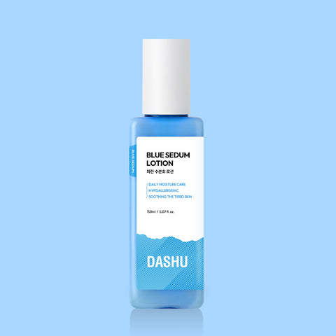Dashu Boy Blue Hydration 4-Piece Set (Skin & Lotion) + Moisture Cream 50ml & Serum 20ml