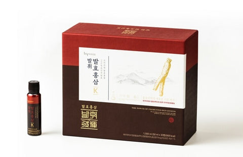Korea Yakult Balhwi Fermented Red Ginseng K (50ml x 30 bottles) 1 Month Supply