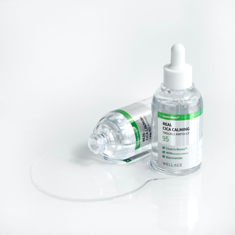 Wellage Real Cica Calming 95 Trouble Ampoule 50ml + 50ml Set