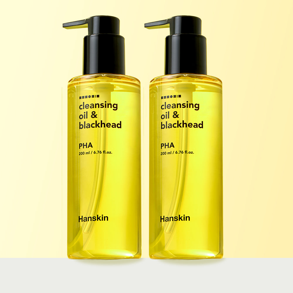 Hanskin Deep Cleansing Oil Blackhead Removal PHA 200ml (2-Pack)