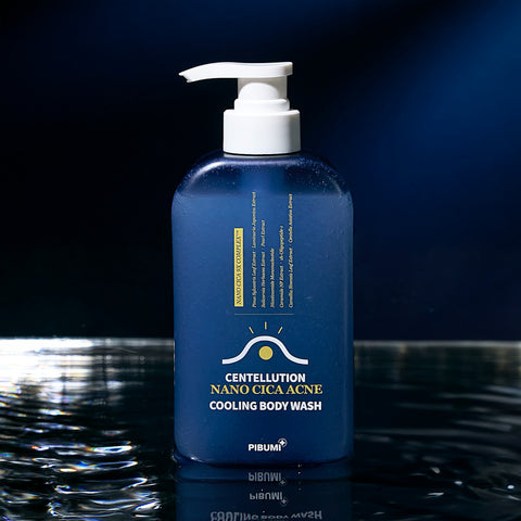 Pibumi Centellution Nano Cica Acne Cooling Body Wash 500ml (1+1)