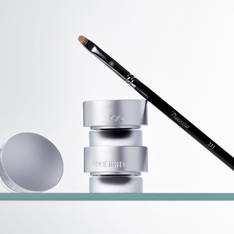 Proeight Stay On Gel Eyeliner 3.7g + Picasso 231 Eyeliner Brush 2-Piece Set