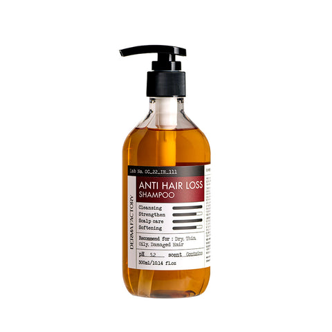 Derma Factory (Beer Yeast 41%) Anti-Hair Loss Shampoo 300ml