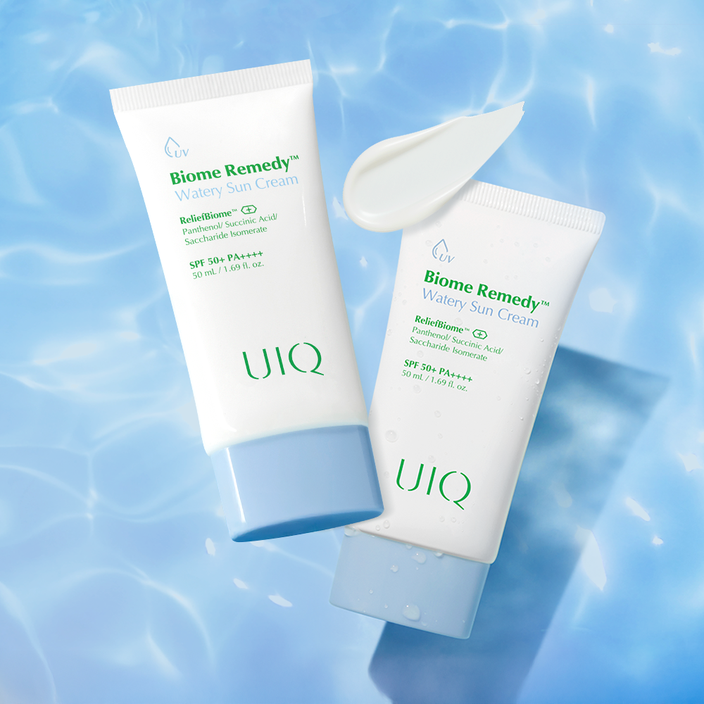 UIQ Biome Remedy Moisture Sun Cream 50ml (2 Pack) (SPF50+)