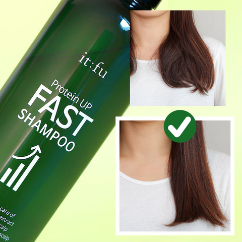 Itfu Protein Biotin Fast Shampoo 480ml (1pc)