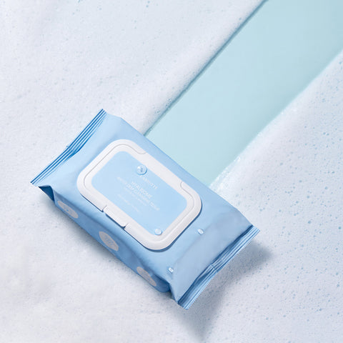 Labiotte Hyalbiome Water Deep Cleansing Wipes 100 sheets (2 Pack)