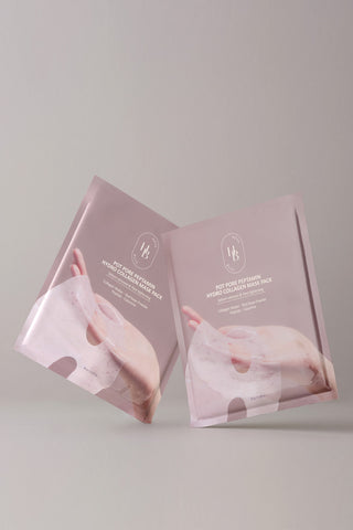 Heveblue Red Bean Pore Peptamin Hydro Collagen Mask Pack (7 sheets)