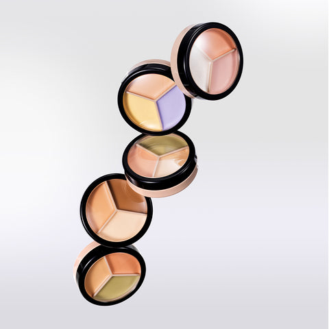 The Saem Cover Perfection Triple Pot Concealer 13g (7 Colors)