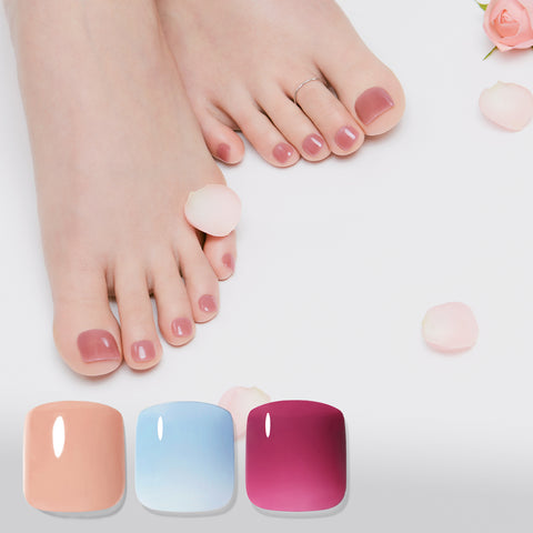 Dashing Diva MagicPress NEW Classic Color Pedi 3-Piece Set