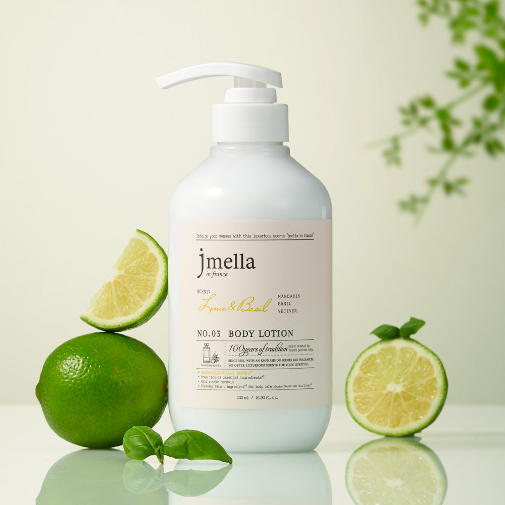 jmella Lime & Basil Perfume Gentle Body Lotion 500ml
